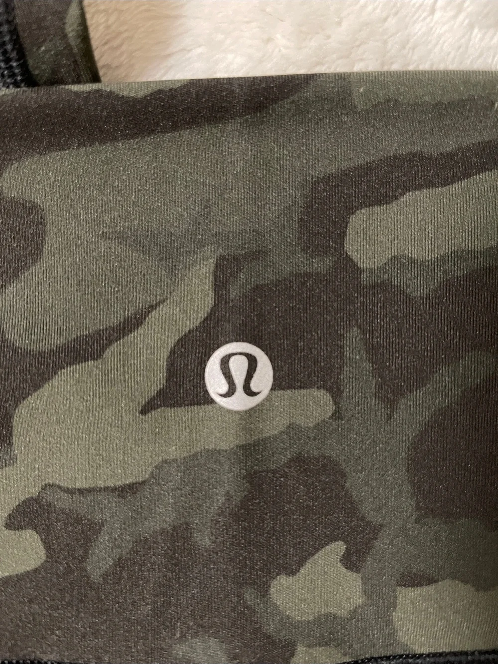 lululemon athletica Olive & Black Camo High-Rise Leggings